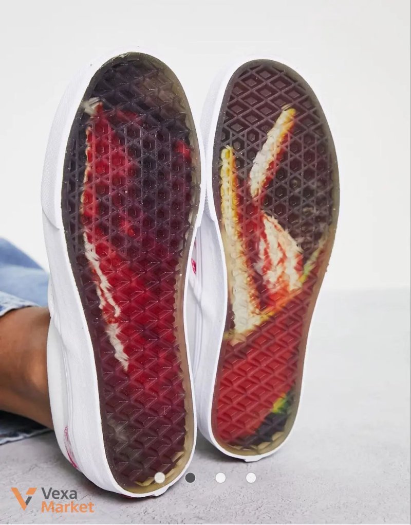 Оригінальні ексклюзивні Vans Slip-On з принтом поцілунків — фото 5