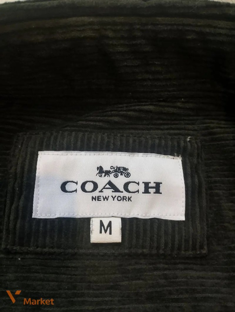 Овершот/рубашка Coach M, свитшот Nike M, кепка No Fear — фото 2