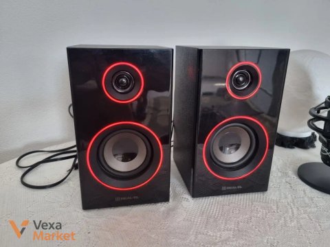 Периферія для ПК: Клавіатура Logitech, Миша, Акустика REAL-EL, Веб-камера, Мікрофон HyperX, Навушники JBL