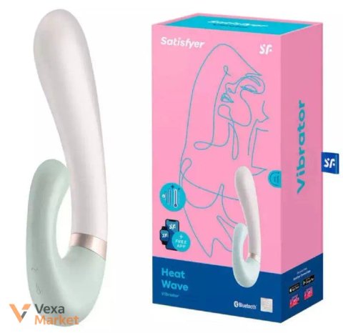 Подвійний смарт вібратор Satisfyer Heat Wave з функцією нагріву