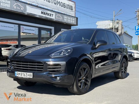 Porsche Cayenne 958 (FL) 2015 Дизель 3.0 Автомат Чорний