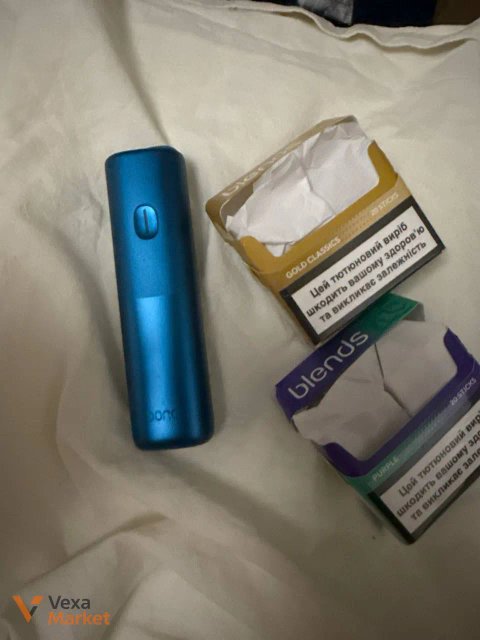Пристрій для нагрівання тютюну IQOS/GLO та стіки Blends