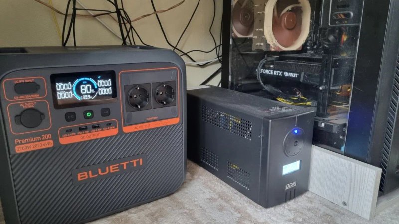 ДБЖ/інвертор Powercom INF-1100 — фото 3