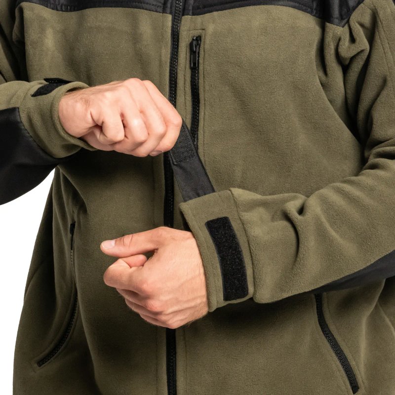 Флісова кофта Helikon-Tex Classic Army - Olive/Black polar розмір M 48/50 — фото 7