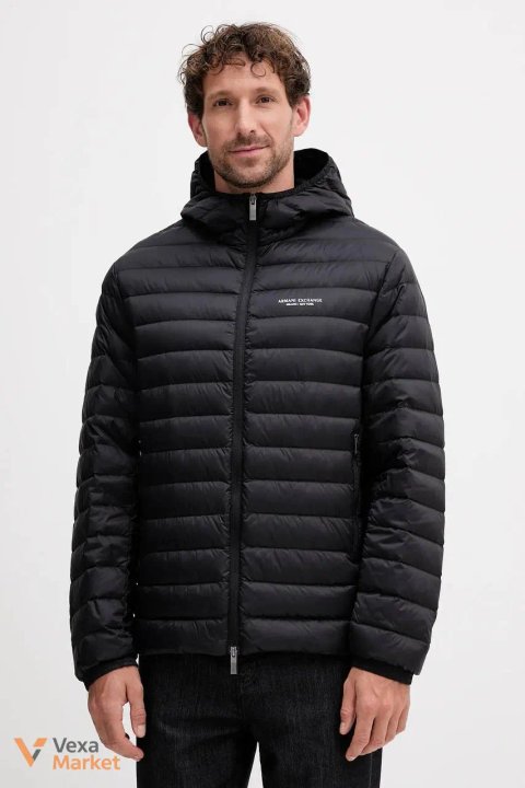 Пуховик Armani Exchange чоловічий чорний
