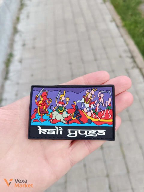 ПВХ шеврон "Kali Yuga" 50мм х 80мм
