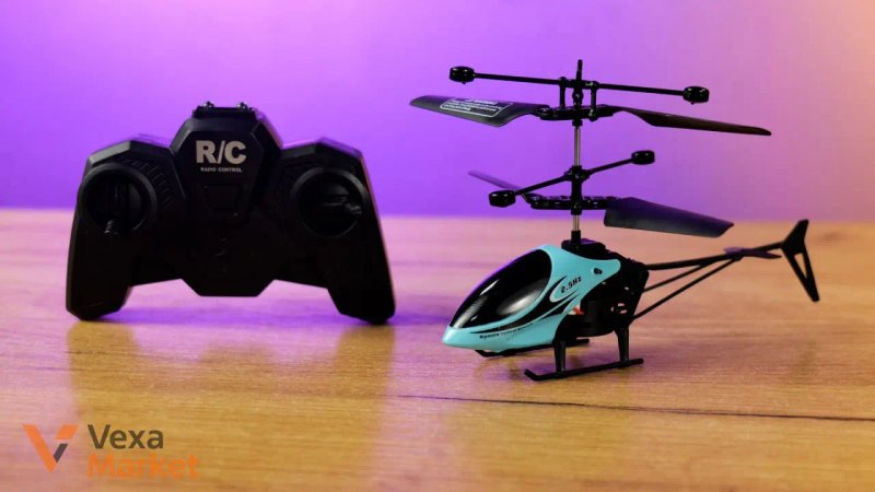 Радіокерований гелікоптер R/C HELICOPTER SUPER SPEED з підсвічуванням — фото 3