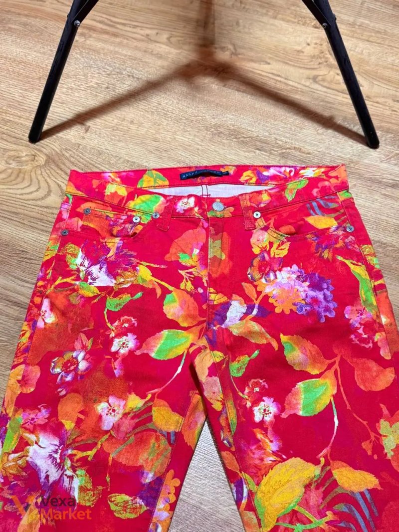 Ralph Lauren Floral Jeans Розмір 29 — фото 3