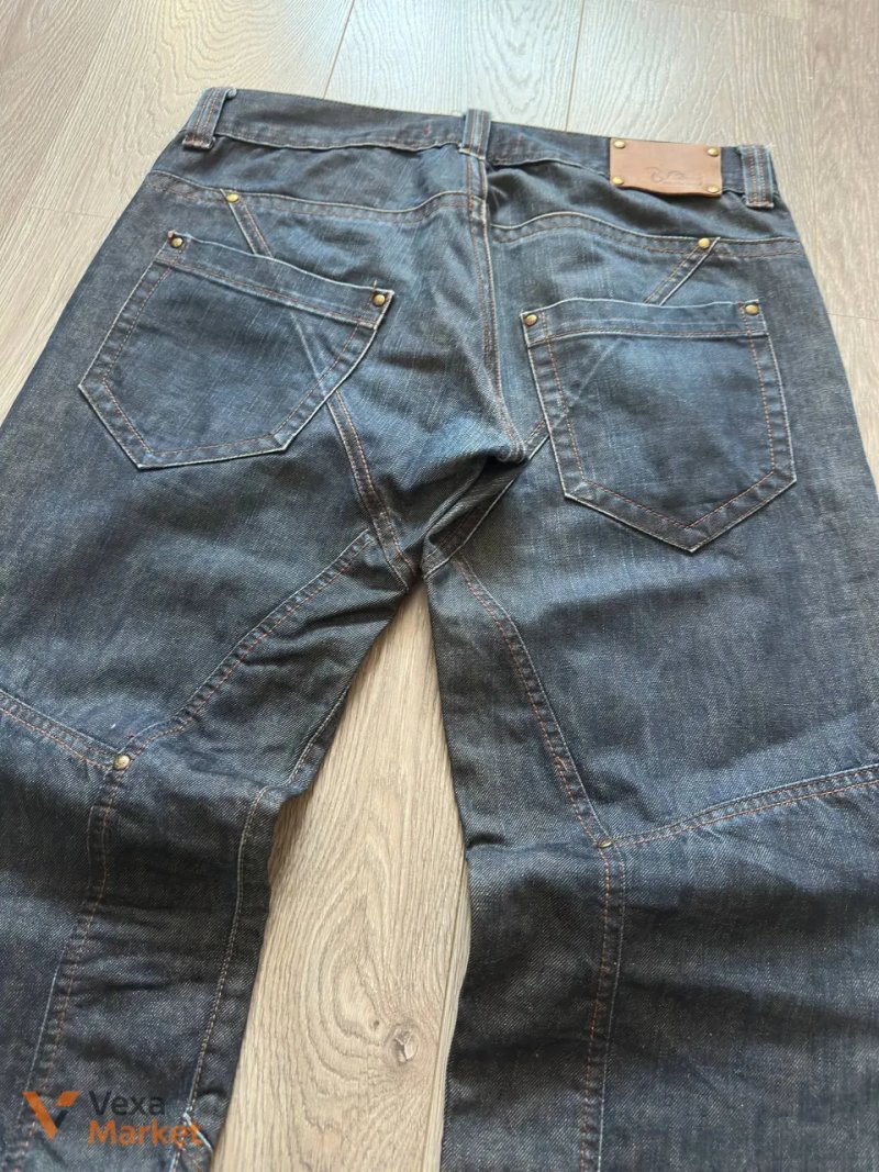 Raw denim джинси, пояс 44, довжина 107, вихід 23 — фото 4