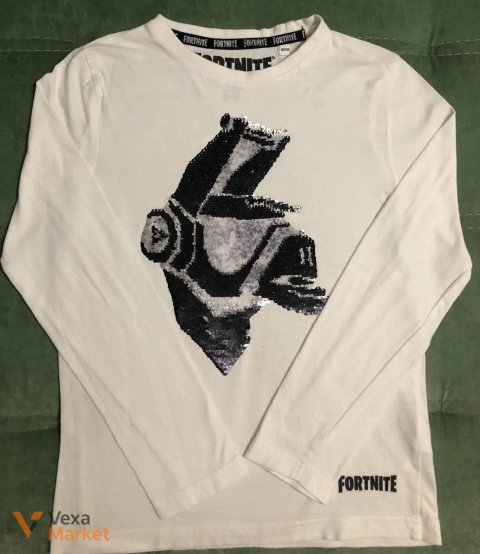 Реглан Fortnite на 6-8 лет с пайетками