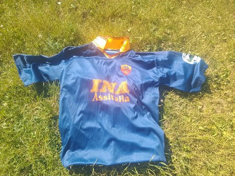 Ретро футболка AS Roma 1999/2000 Totti 10 вінтаж джерсі Рома