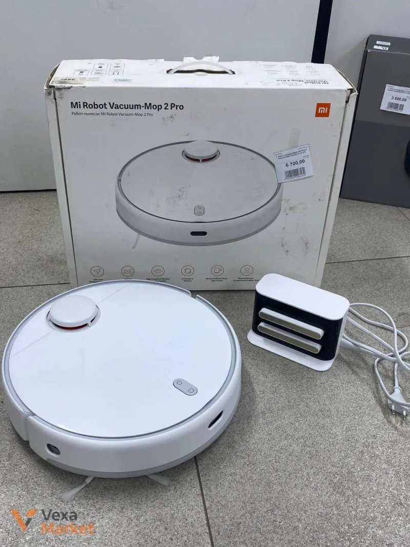 Робот-пилосос Xiaomi mi robot vacuum-mop 2 pro — фото 3