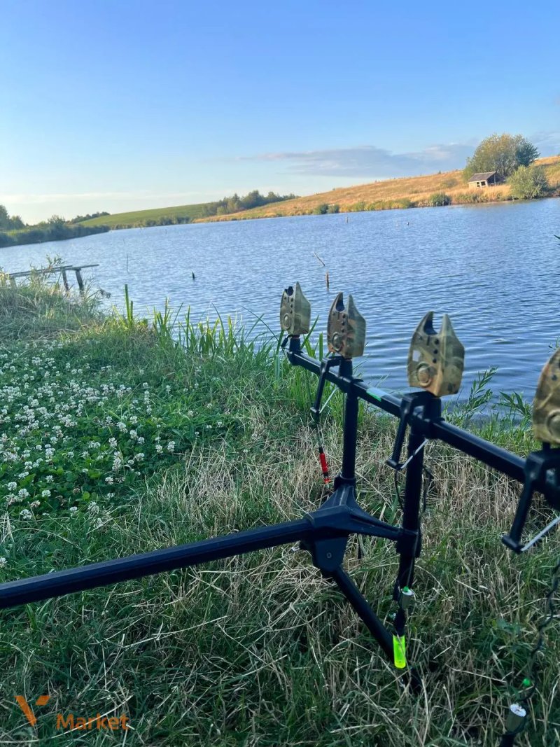 Rod-pod Brain на 4 вудки та сигналізатори Camo 4+1 — фото 5