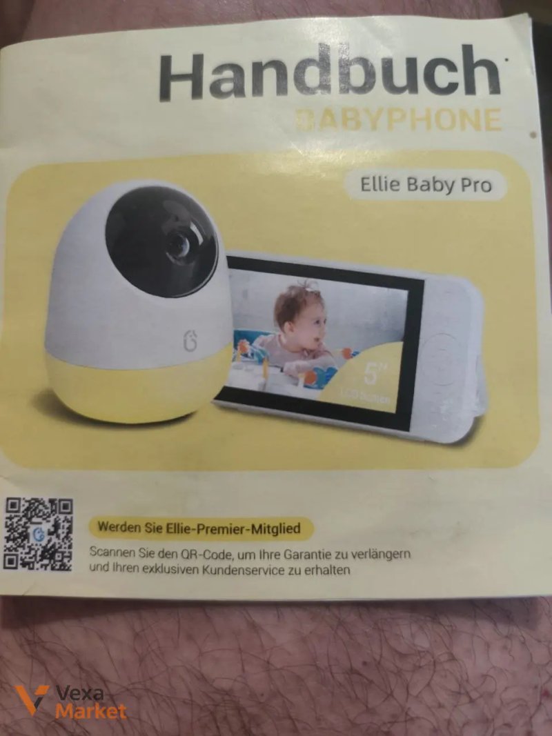 Розумна відеоняня Ellie Baby Pro Baby Safety AI — фото 2