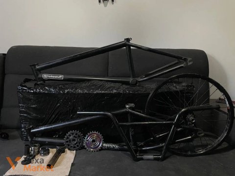 Руль BSD Grime, рама Fiend, рама WTP, вилка Salt+ и другие запчасти для BMX