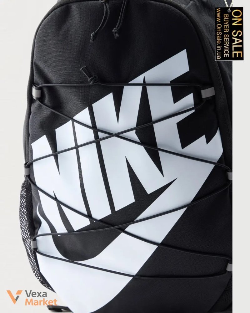Рюкзак Nike Sportswear HERITAGE SWEEP унісекс чорно-білий — фото 4
