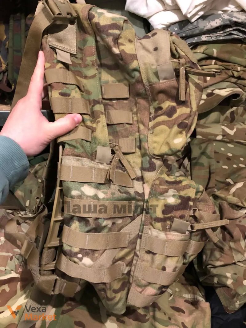 Рюкзак тактичний US Army Medium MOLLE II Multiсam 49 л — фото 4