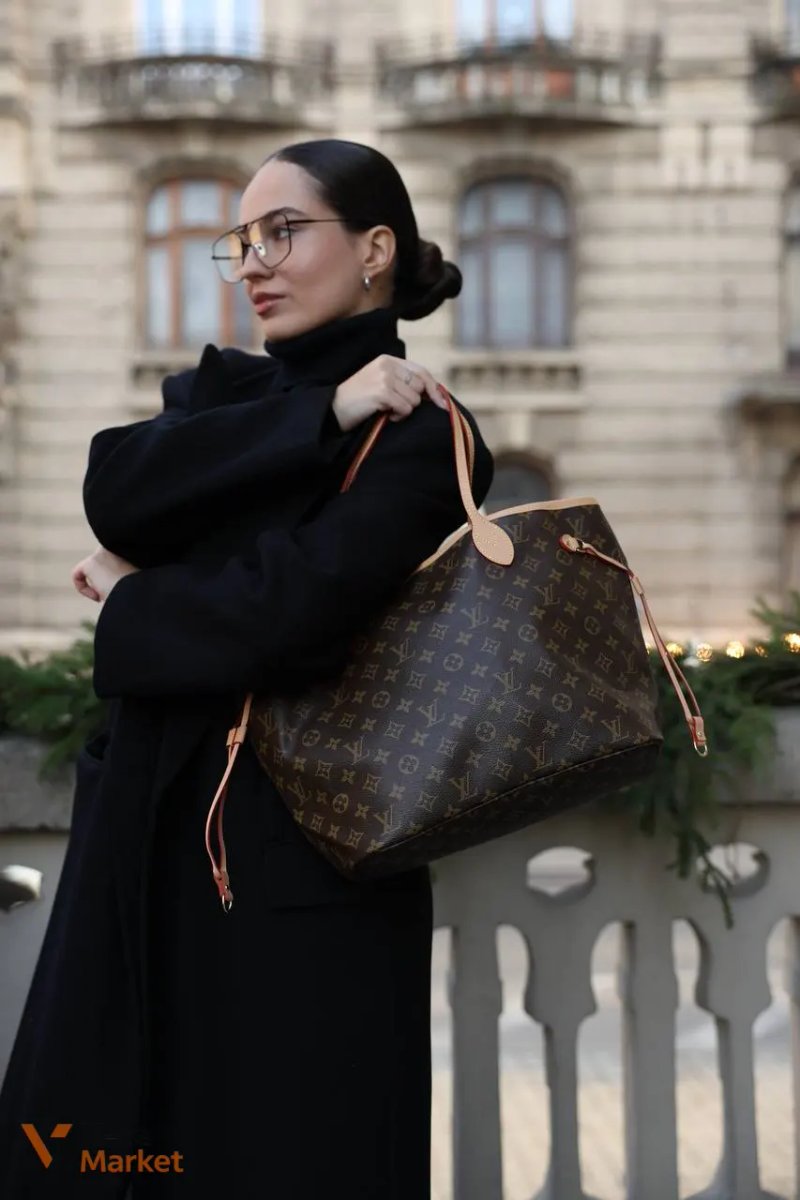 Шопер LV NEVERFULL 29х32х17 см — фото 4