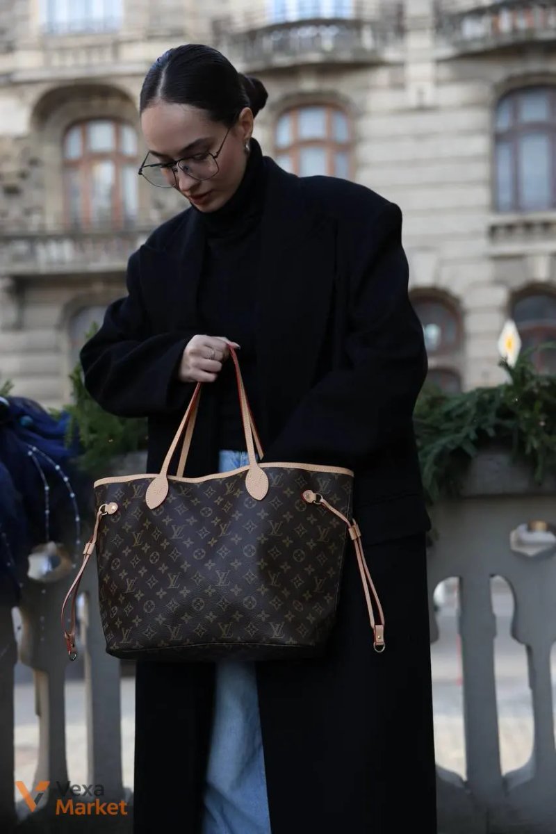 Шопер LV NEVERFULL 29х32х17 см — фото 5