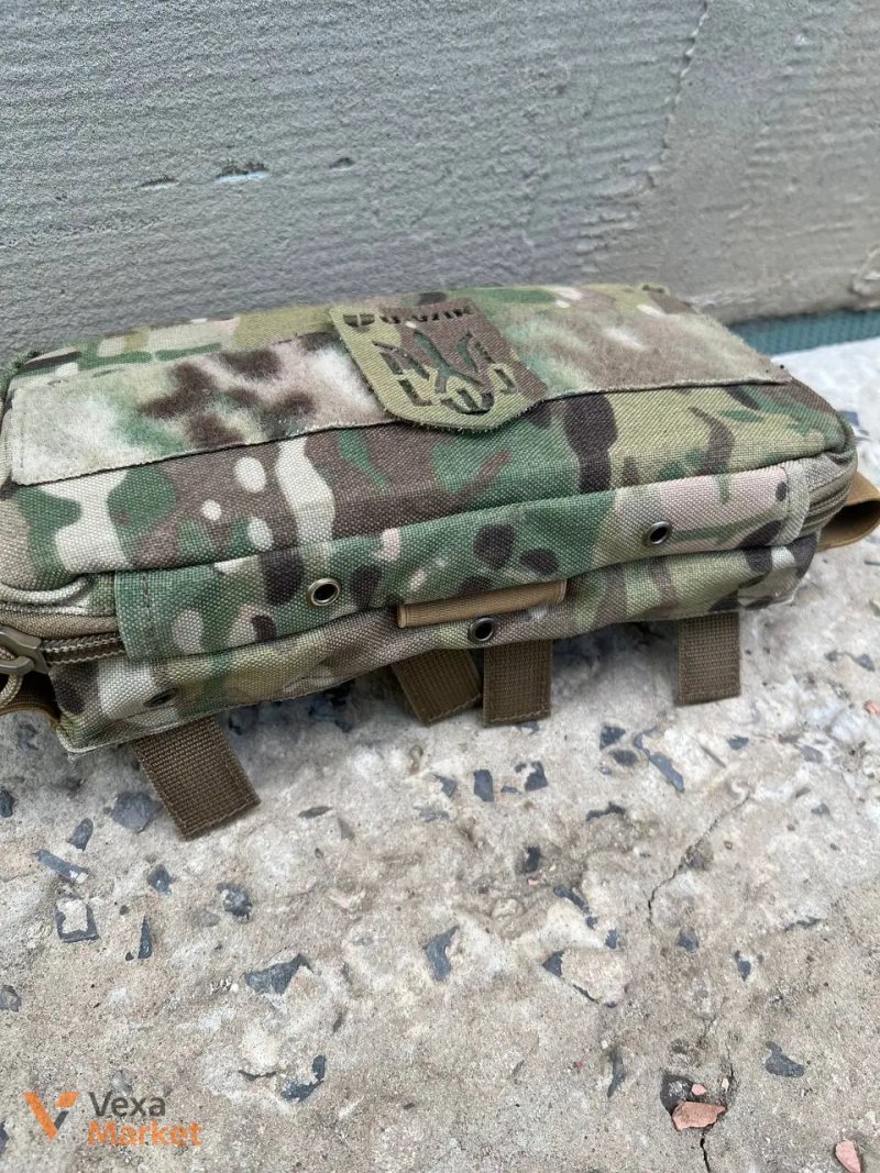Штурмова панель U-WIN MultiCam з кріпленням MOLLE під три магазини AK/AR — фото 5