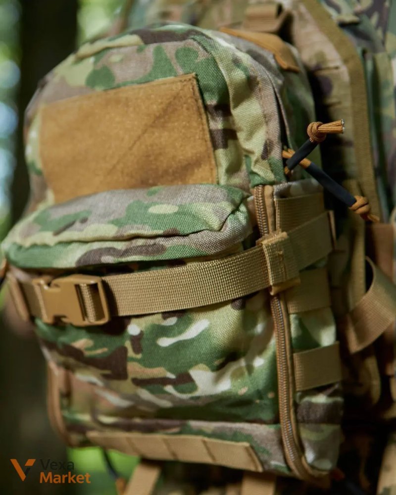 Штурмовий рюкзак для плитоноски з кріпленням Molle 5-7 літрів Cordura 800 D — фото 3
