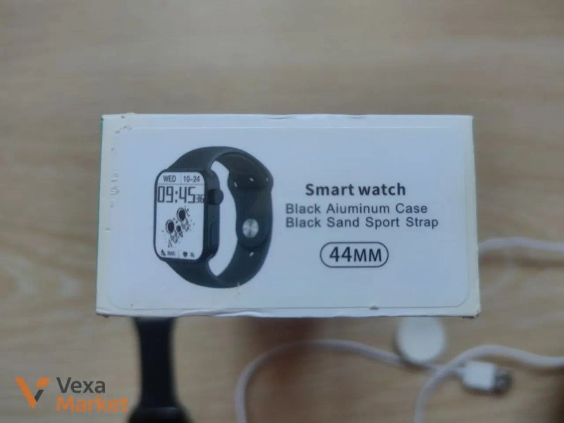 Смарт-часы Smart Watch 44 мм чёрные — фото 2