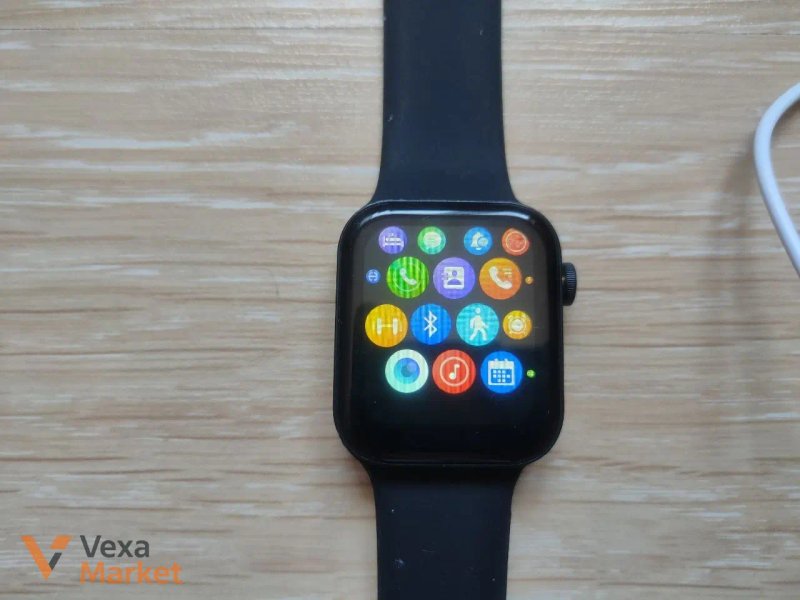Смарт-часы Smart Watch 44 мм чёрные — фото 8