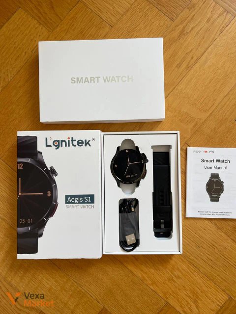 Смарт-годинник Lgnitek Aegis S1 з ЕКГ, тиском, киснем