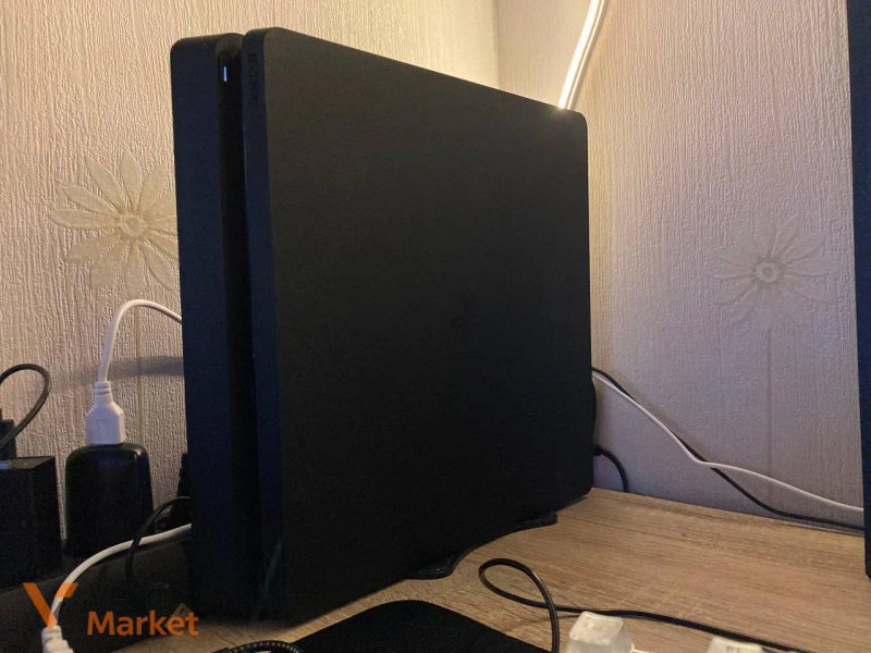 Sony PlayStation 4 Slim 1 TB с 2 джойстиками — фото 2