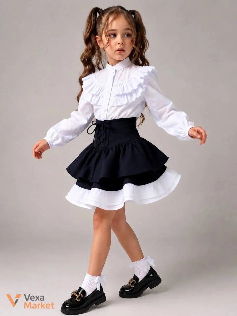 Спідниця корсет чорна дитяча