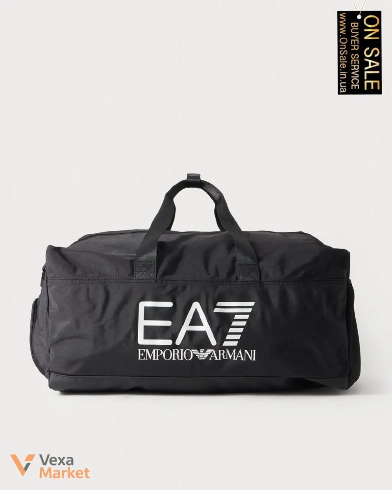 Спортивна сумка EA7 Emporio Armani TRAIN GYM BAG чорна — фото 2