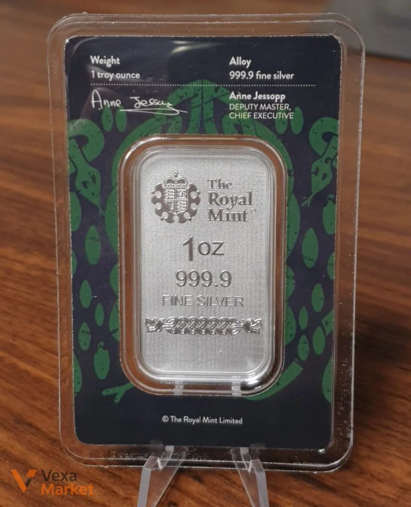 Срібний злиток "Локі" від Royal Mint, 1 унція — фото 2