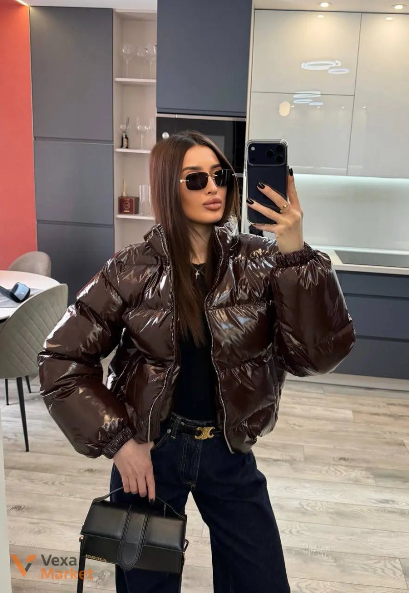 Стильна рожева куртка — фото 3