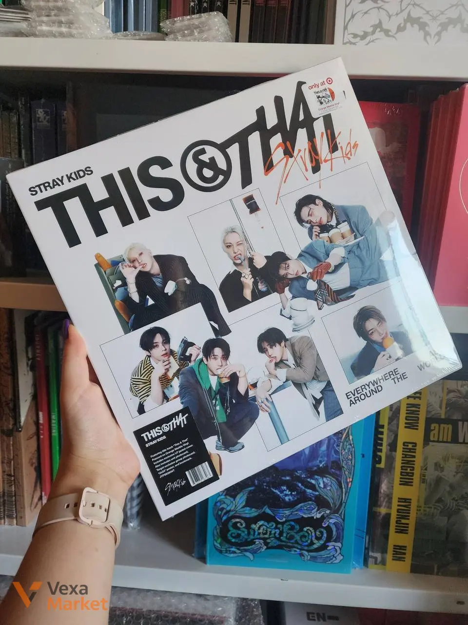 Stray Kids - This&That (Target Exclusive Vinyl) orange marble vinyl