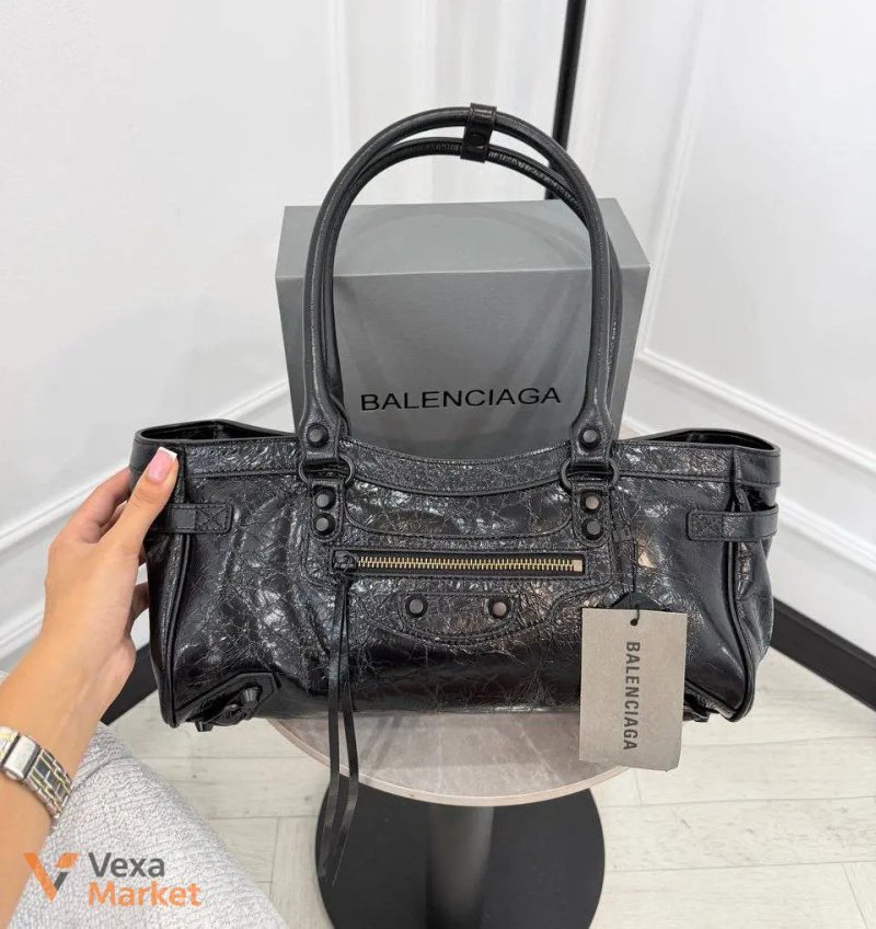 Сумка Balenciaga из натуральной кожи — фото 2