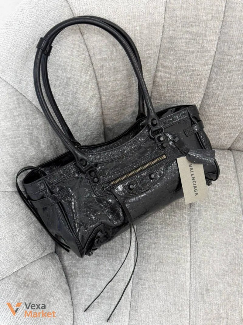 Сумка Balenciaga из натуральной кожи — фото 3