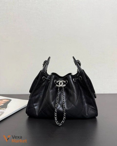 Сумка Chanel 26 см срібло