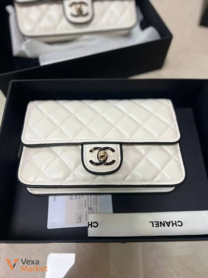 Сумка Chanel біла — фото 2