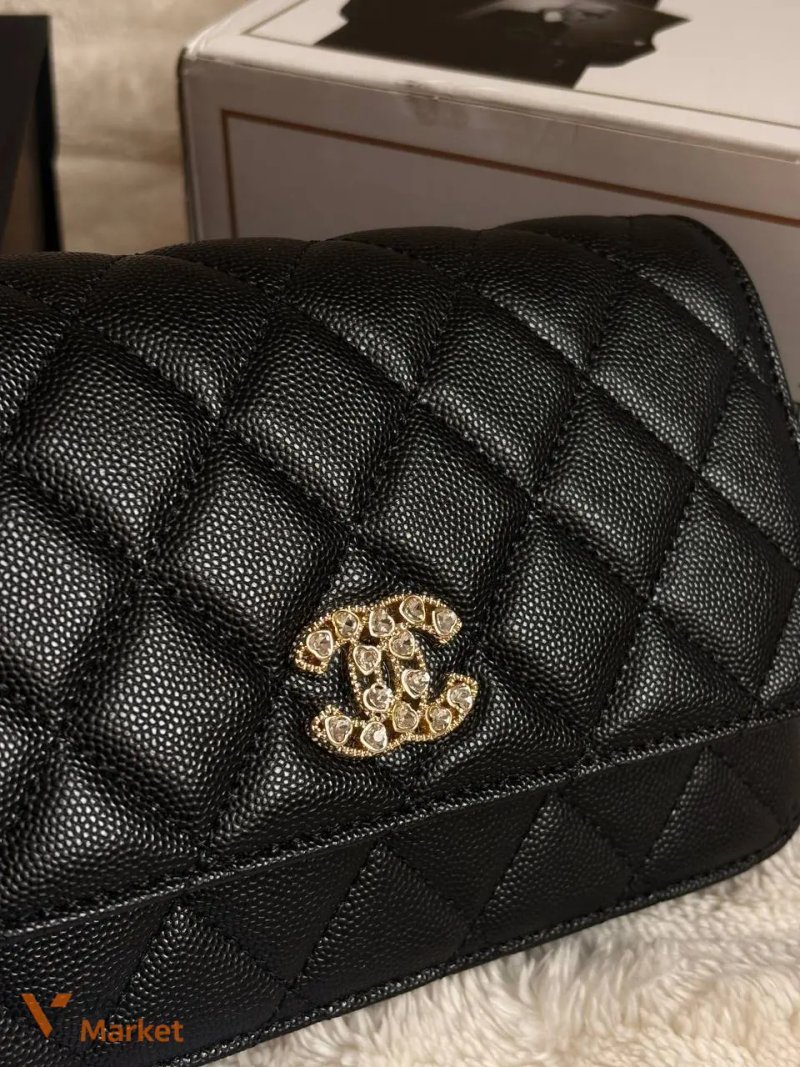 Сумка Chanel чорна — фото 2