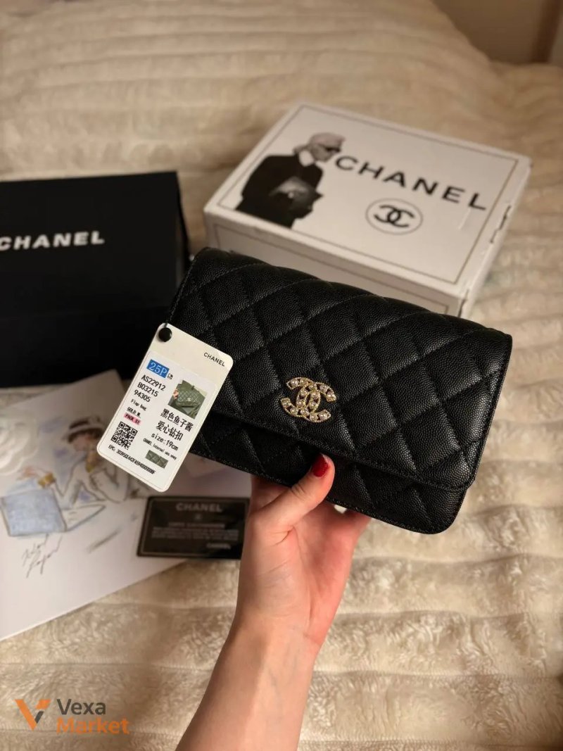 Сумка Chanel чорна — фото 6