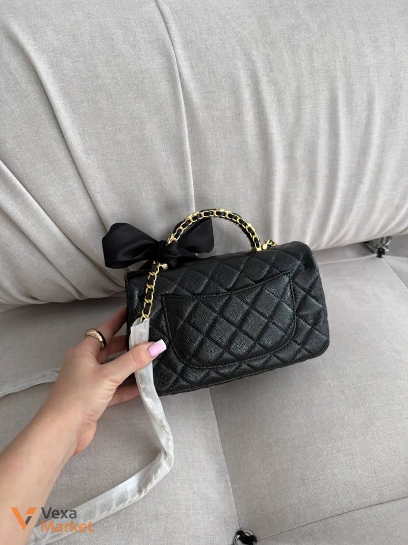 Сумка Chanel Classic натуральна шкіра — фото 5