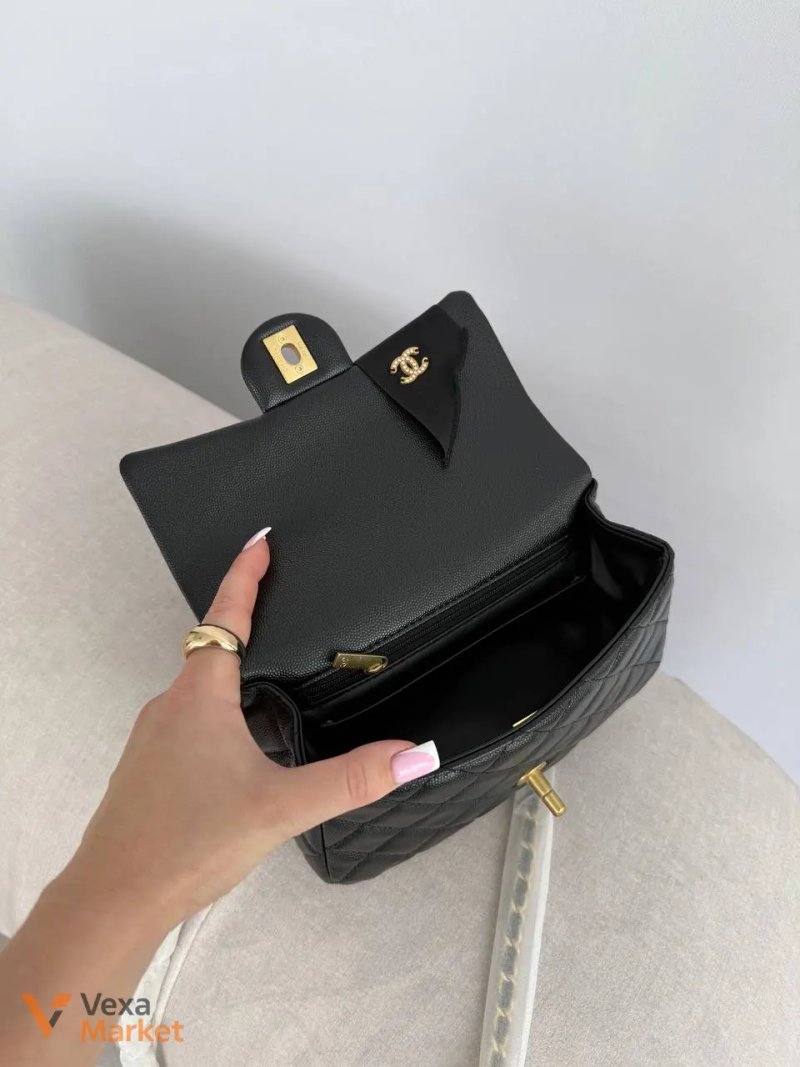 Сумка Chanel Classic натуральна шкіра — фото 6