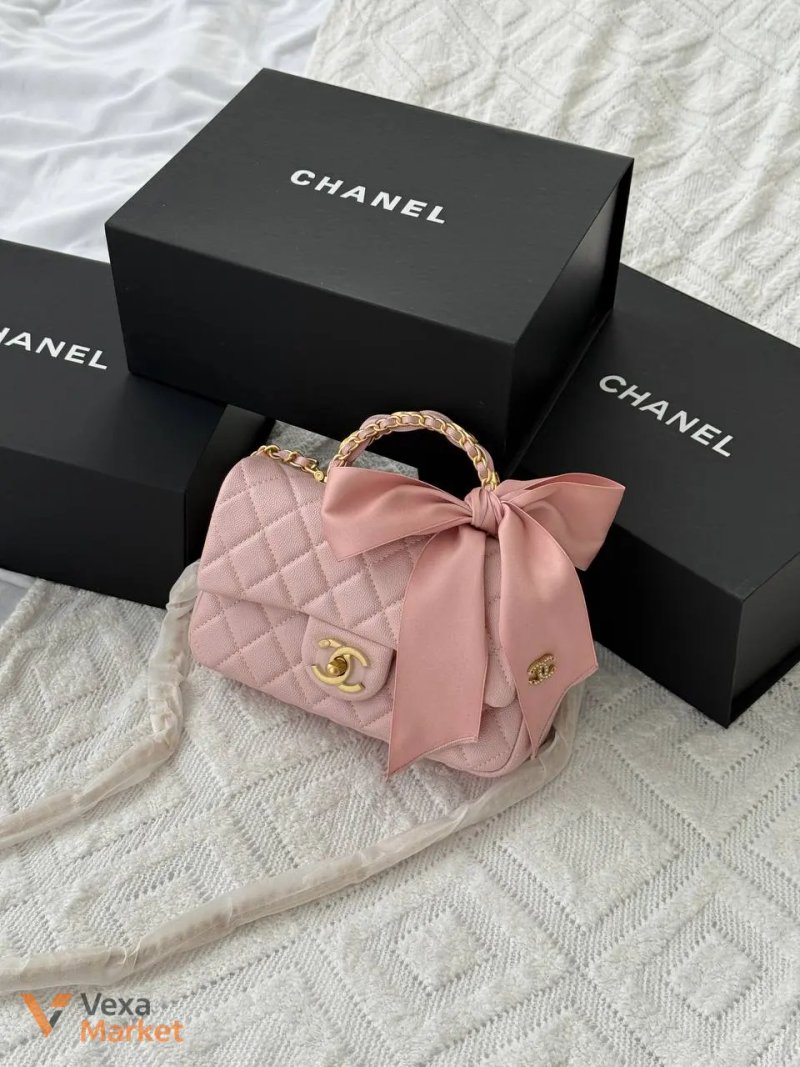 Сумка Chanel Classic натуральна шкіра — фото 7