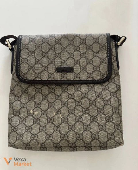 Сумка через плече Gucci коричнева