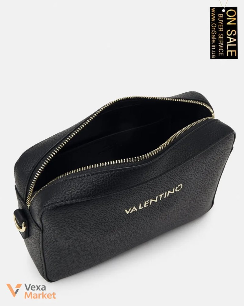 Сумка через плече Valentino Bags ALEXIA UNISEX чорна — фото 4