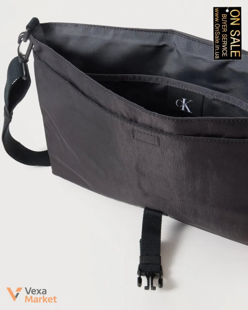 Сумка для ноутбука Calvin Klein чорна — фото 3