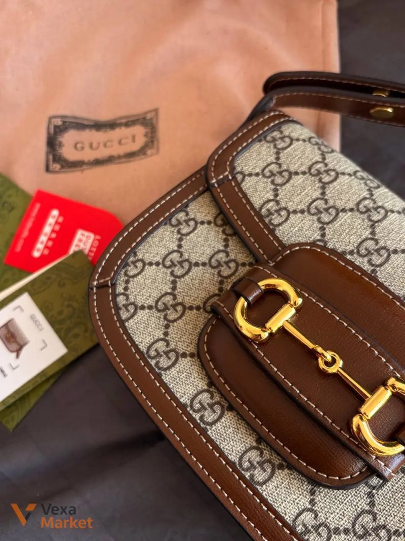 Сумка Gucci Horsebit 1955 Mini Bag — фото 5