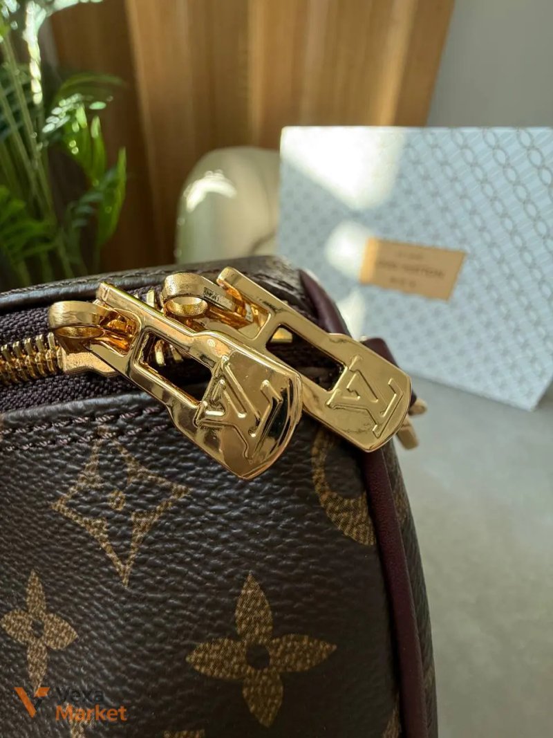 Сумка Louis Vuitton Speedy Soft 30 шкіра/канва — фото 5