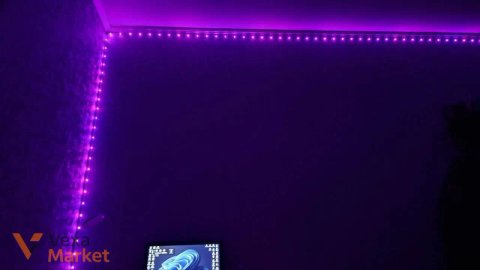 LED стрічка 10 метрів USB з пультом та контролером