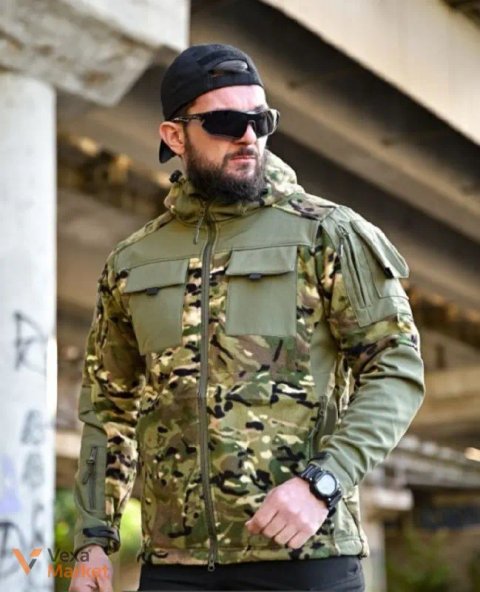 Тактична флісова кофта POLAR 320 Multicam / Olive